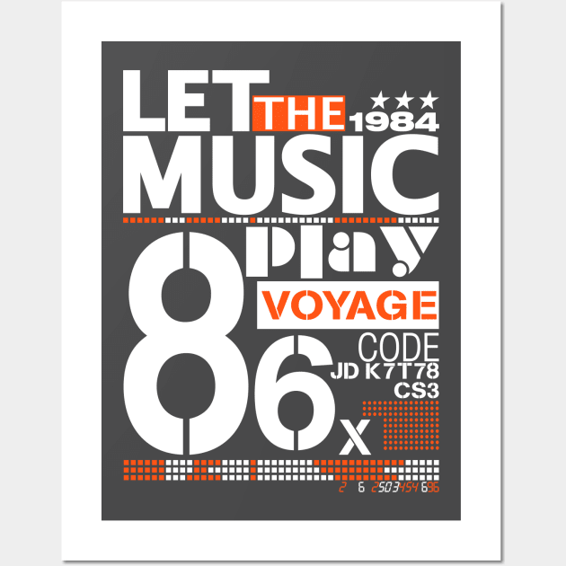 play music Wall Art by hossamimam